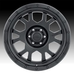 Ultra 113SB The Boss Satin Black Satin Black Custom Truck Wheels 3